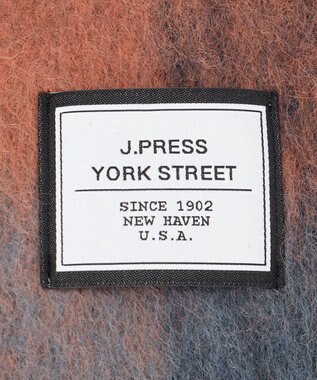 J.PRESS YORK STREET 【WOMEN】チェックマフラー イエロー系3
