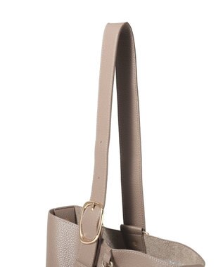 AMERICAN HOLIC 【3点セット】ワンハンドルバケツトート+ポーチ Mocha