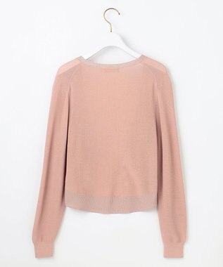 ANY SIS 【UVケア・洗える】ショートレングス カーディガン スモーキーピンク