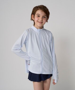 OP／FILA 【Ocean Pacific】フリルラッシュガード