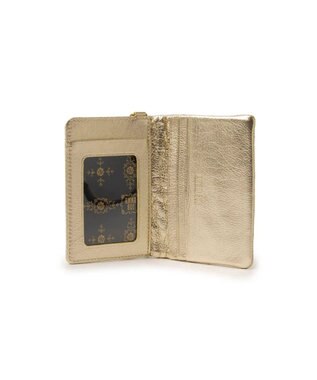 ANNA SUI ドリーミー 二面パスケース ゴールド