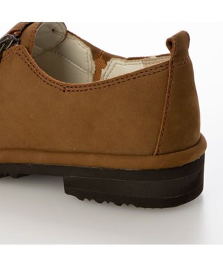 ing <ing>【サスティナブル】サイドファスナーデザインシューズ キャメルヌバック