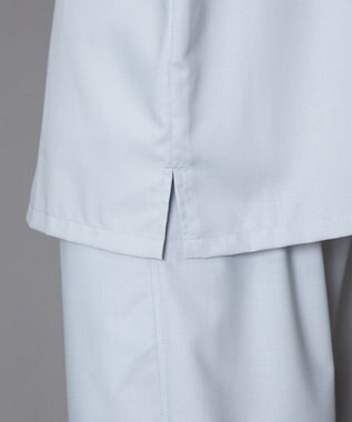 WEGO 【セットアップ対応】TRオープンカラーシャツ（SS） ライトグレー