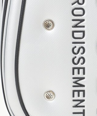 23区GOLF 【UNISEX】セルフスタンドバッグ内蔵キャディバッグ シルバー系