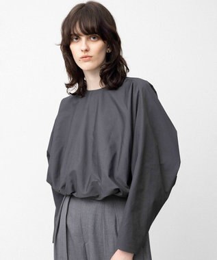 NAVE 【Nave】コットンブロード ブラウス スレート系