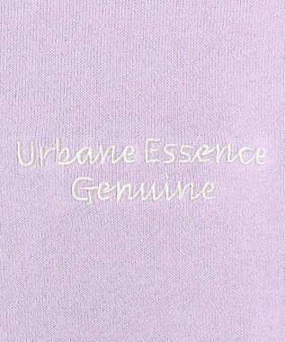 J.PRESS LADIES 【WEB限定】ロゴ裏毛 パーカー 【WEB限定】ラベンダー系