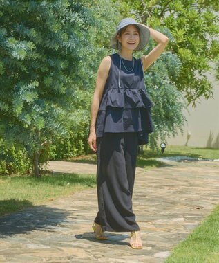 OP／FILA 【Ocean Pacific】ストレートシルエットロングパンツ