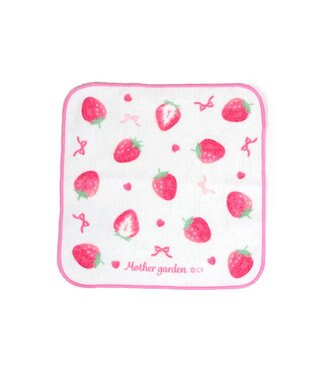 Mother garden マザーガーデン 野いちご タオル5点セット ループタオル2枚 ミニタオル3枚 -