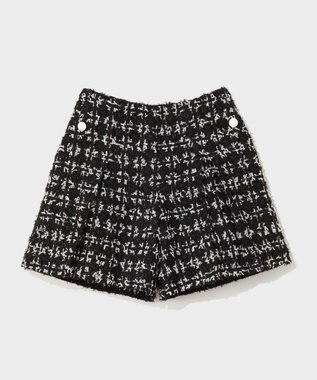 GRACE CONTINENTAL Tweed Shortパンツ ブラック