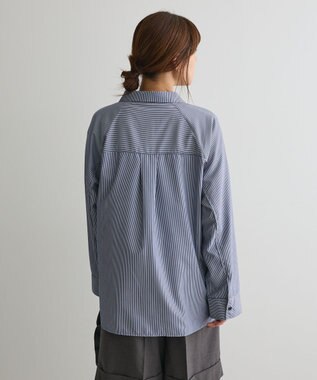 CRAFT STANDARD BOUTIQUE レイヤードライクシャツ Navy