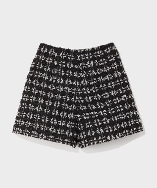 GRACE CONTINENTAL Tweed Shortパンツ ブラック