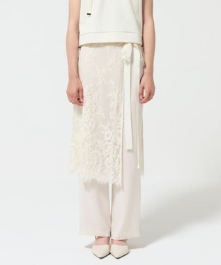 GRACE CONTINENTAL レースオーバースカート キナリ