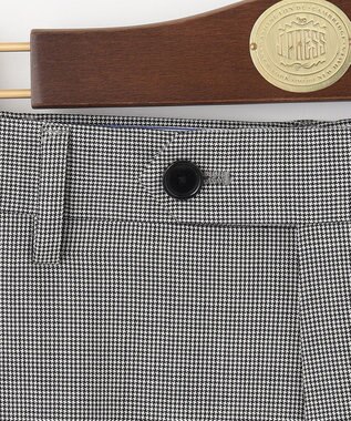 J.PRESS MEN 【J.PRESS MOVING】REDA ACTIVEマイクロハウンドトゥース スラックス ブラック系8