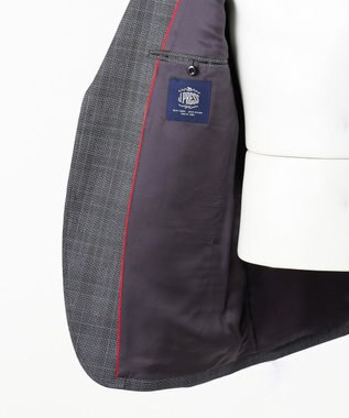 J.PRESS MEN 【CUBA BEACH MASTERPIECE】尾州アーカイブ チェック スーツ/総裏 ブラック系3