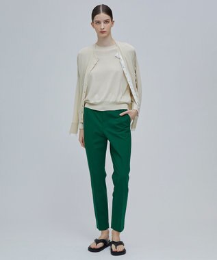 BEIGE， JULIE / サテンニット Ecru