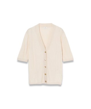 JOSEPH クリンクルリブ　カーディガン Marble