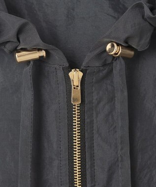 BEIGE， 【洗える・Precious 4月号掲載】GAURA / シアーパーカーブルゾン Black