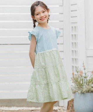 組曲 KIDS 【150-160㎝】 petit marguerite ドッキングワンピース