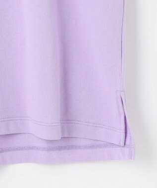 23区 【SLOW/洗える】ロゴ Tシャツ ライラック系