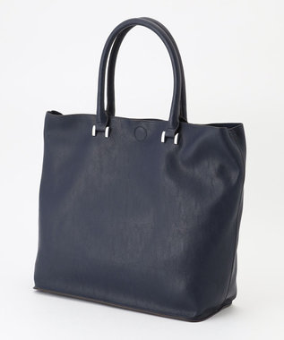 UNBILLION Otias アンティークタイプ合皮ビジネストート ネイビー