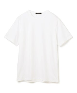 JOSEPH HOMME 【LEON 掲載】スビンソフトジャージー　クルーネック半袖カットソー ホワイト系