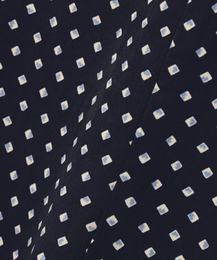 J.PRESS LADIES S 【洗える】ジオメトリック マーメイド スカート ネイビー系5