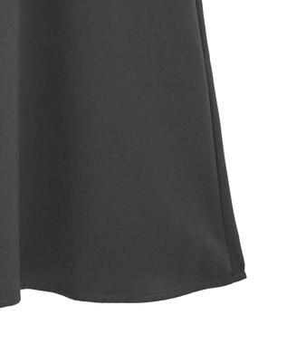 Green Parks 前後２ＷＡＹサテンキャミワンピース Gray