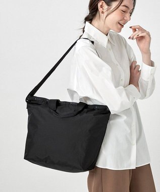LeSportsac DELUXE EASY CARRY TOTE/リサイクルドブラックJP リサイクルドブラックJP