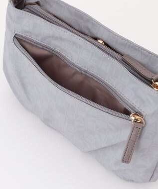 LA BAGAGERIE MONOGRAMME ポシェット グレー