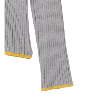 Green Parks ・ＥＬＥＮＣＡＲＥ　ＤＵＥ　ハイショクリブハイネックニット Gray Mixture