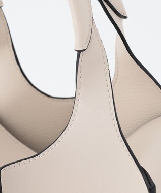 23区 アウトシームミニショルダー バッグ アイボリー系