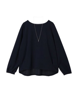 Green Parks ＳＥＴ２点　ネックレス＋カットプルオーバー Dark Navy