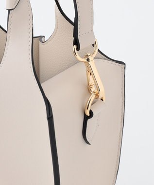 23区 アウトシームミニショルダー バッグ アイボリー系