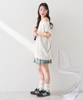 earth music&ecology マルチウェイリメイク風プルオーバー Oatmeal