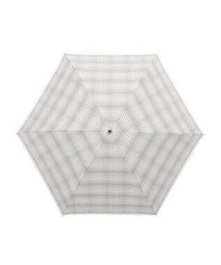 MOONBAT GRACY(グレイシー) 晴雨兼用日傘 折りたたみ傘 T/C Neo classic check オフホワイト