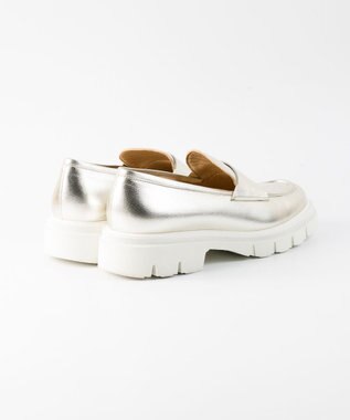 BONTRE 【LucaGrossi/ルカグロッシ】軽量厚底ローファー/G815M-VS シルバー