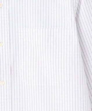 J.PRESS MEN 【PREMIUM PLEATS / 形態安定】スーピマコットングラフチェック シャツ / B.D. パープル系3