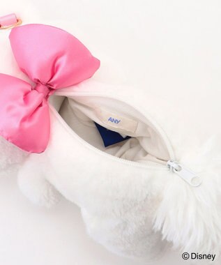 ANY KIDS 【ディズニー/マリー】ぬいぐるみポシェット オフホワイト