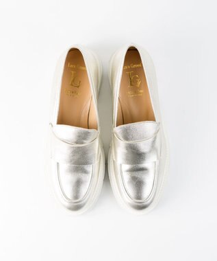 BONTRE 【LucaGrossi/ルカグロッシ】軽量厚底ローファー/G815M-VS シルバー