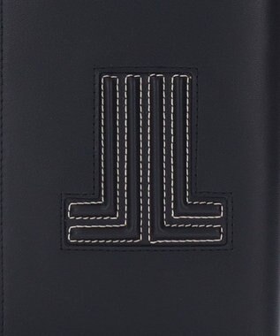 LANVIN en Bleu ヴィジュ スマホショルダー財布 ブラック