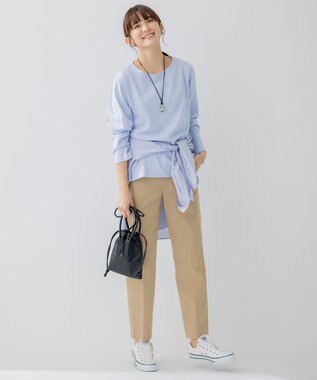 23区 【CLASSY.6月号掲載】ADDCULUMN フェイクレザー ショルダーバッグ ブラック系