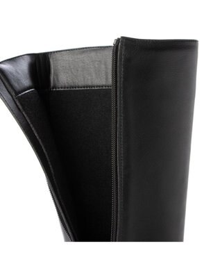 Riz raffinee <Riz raffinee>ラウンドトゥロングブーツ ブラック