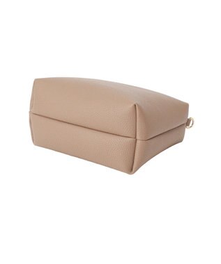 AMERICAN HOLIC 【2点セット】2WAYワンハンドルミニトート+ポーチ Gray Beige
