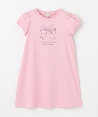 ANY KIDS チュールキャミソール付き ワンピース ピンク