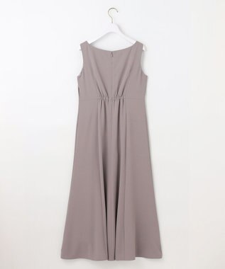 ANY SIS 【LilyCalin】ラインフラワーボレロ × ドレス ライトモカ