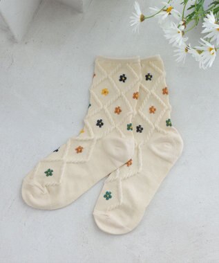 Tiaclasse トレリス＋カラーフラワーソックス