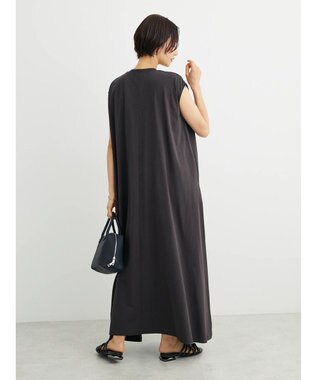 Green Parks ・ＳＵＧＡＲ　ＳＰＯＯＮ　フレンチフレアワンピース Charcoal Gray