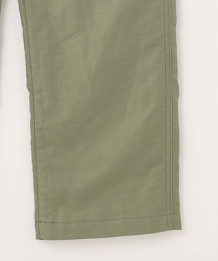 自由区 【XSサイズ~/洗える】GUNG HO（ガンホー） ベイカーパンツ カーキ系