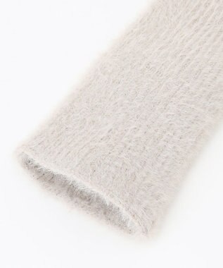 ANY SIS 【WEB＋一部店舗限定】シャギー ハンドウォーマー ライトグレー