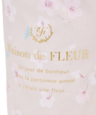 Maison de FLEUR sakuraプリントボトルケース Pink